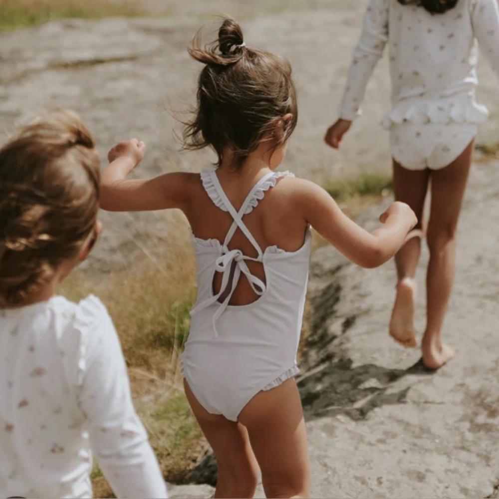 Jamie Kay - Madeline swimsuit - rose water - 6Y *new with tag*